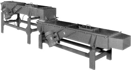 vibrating conveyors to bucket elevators